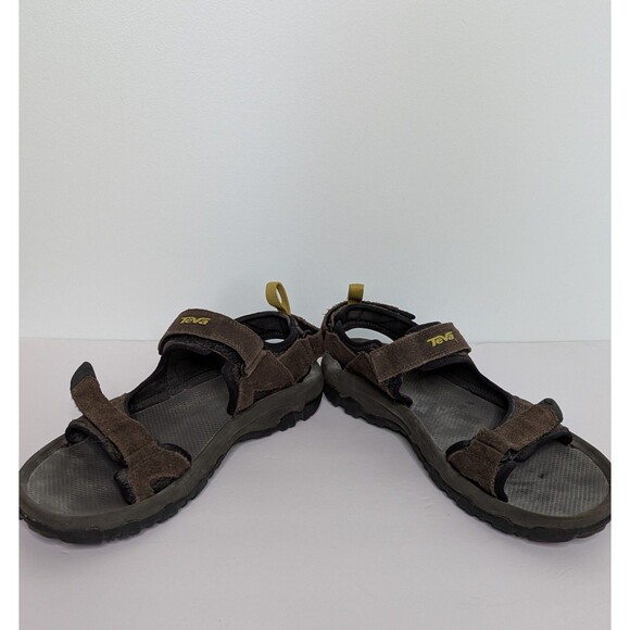 Teva Katavi 2 Men\'s Sandals Size  10 Suede Walnut Brown Hiking Sport Gorpcore